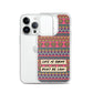 Life is Short, Don't Be Lazy iPhone Case