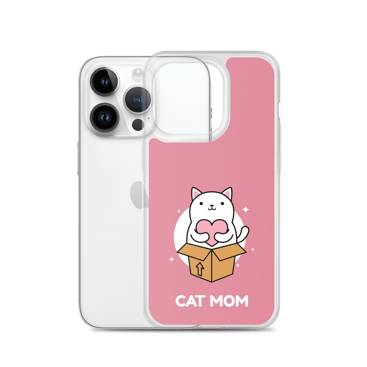 Cat Mom iPhone Case