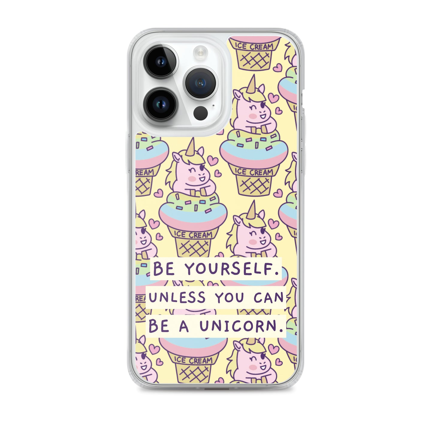 Be a Unicorn iPhone Case