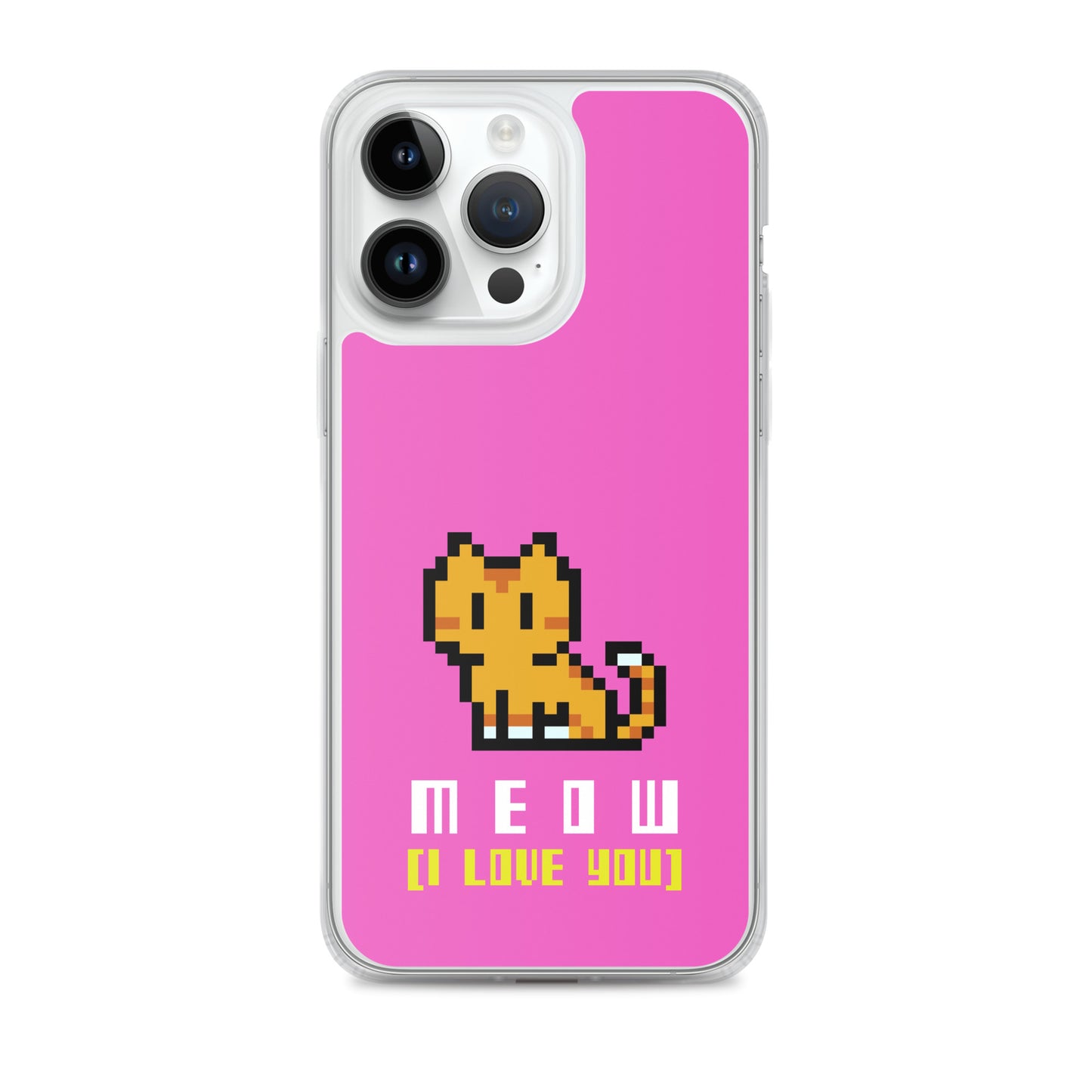 8 Bit Meow iPhone Case