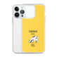 Downward Facng Dog Yoga iPhone Case