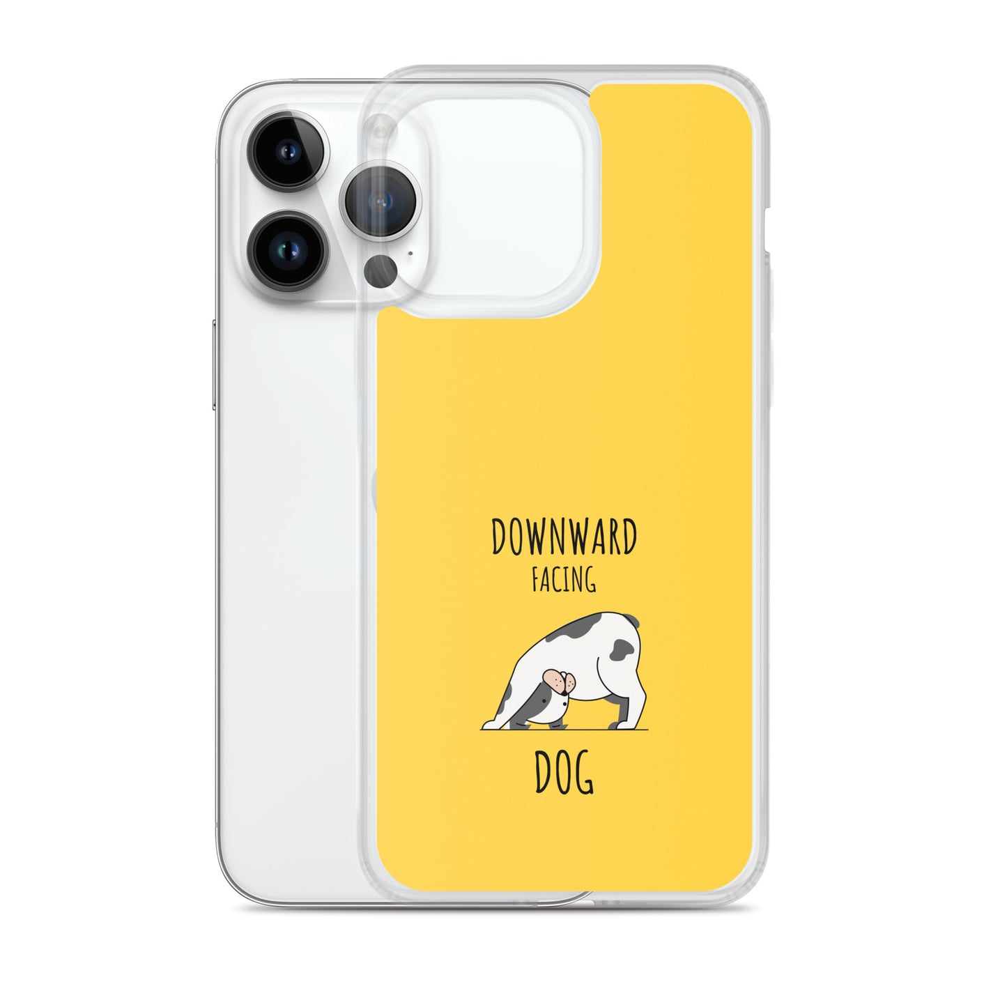 Downward Facng Dog Yoga iPhone Case