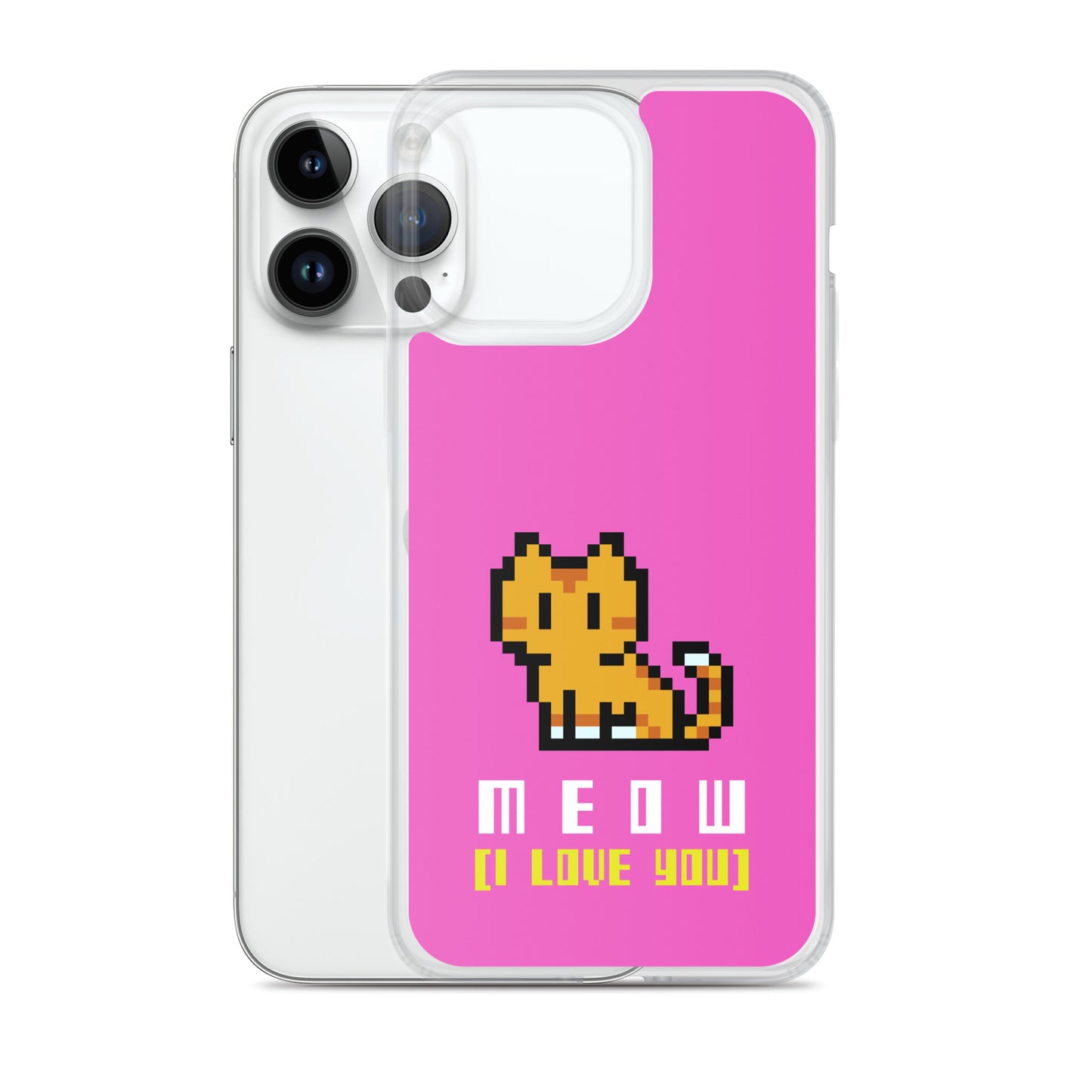 8 Bit Meow iPhone Case