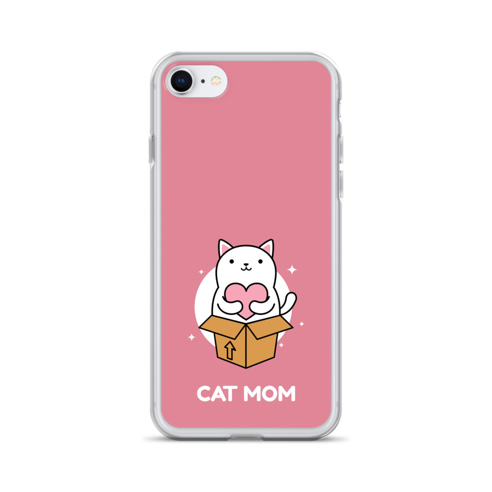 Cat Mom iPhone Case