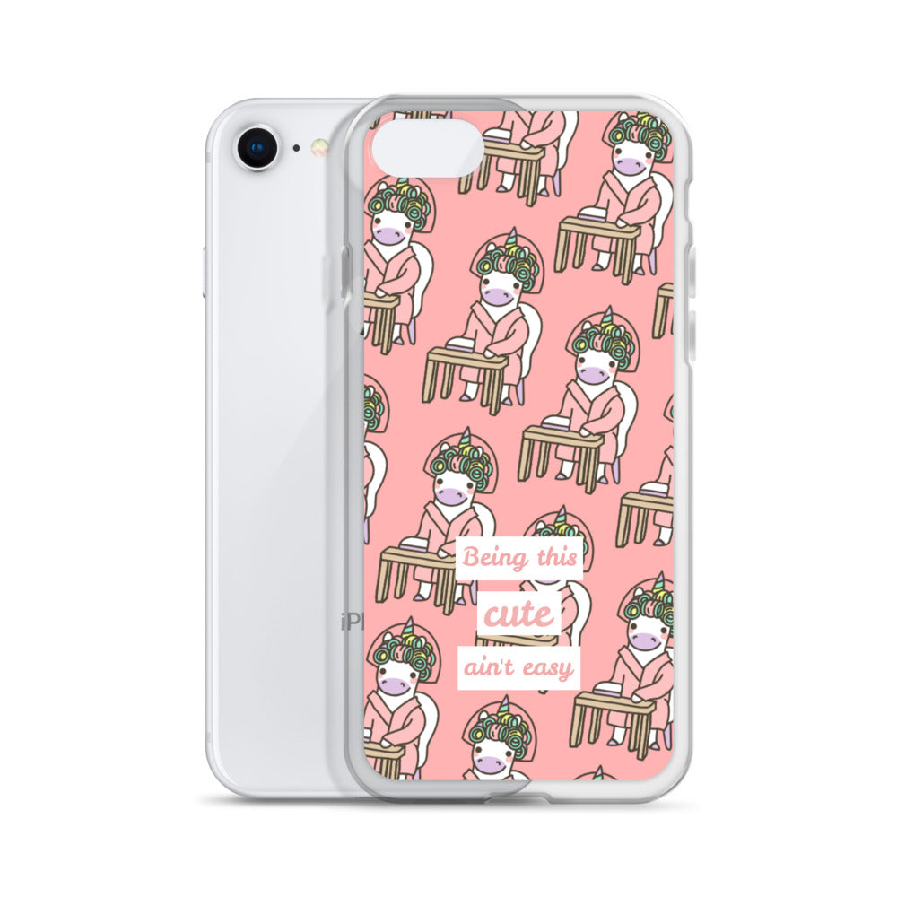 Being This Cute Ain't Easy iPhone Case