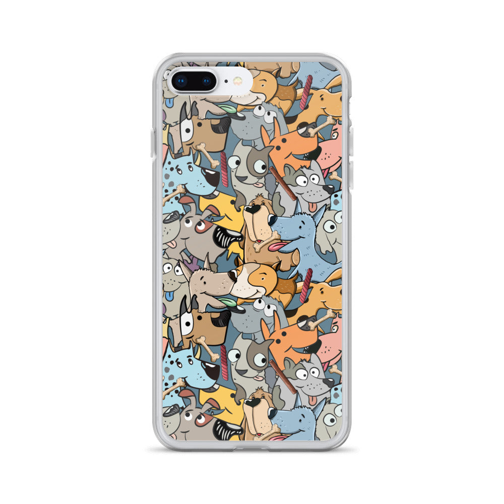 Dog Mashup iPhone Case