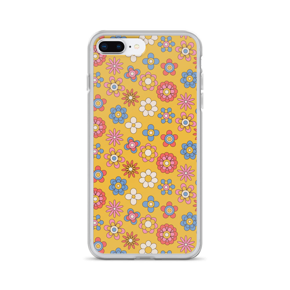 70s Flower Power iPhone Case