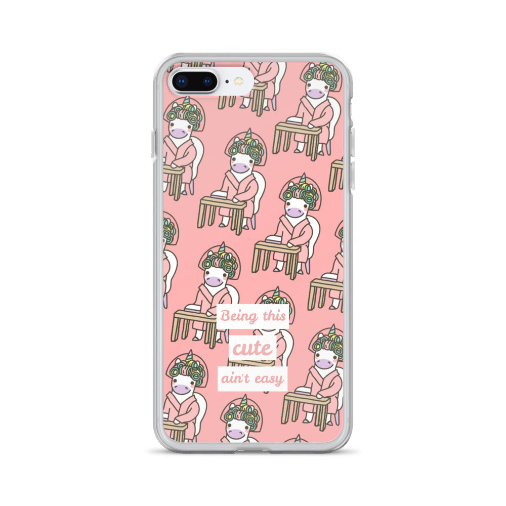 Being This Cute Ain't Easy iPhone Case