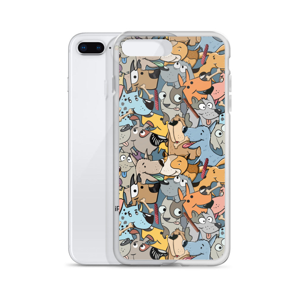 Dog Mashup iPhone Case