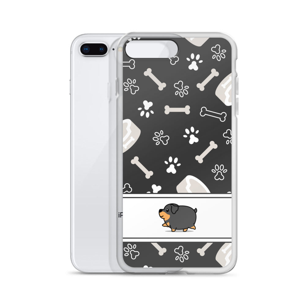 Fat Rottweiler iPhone Case