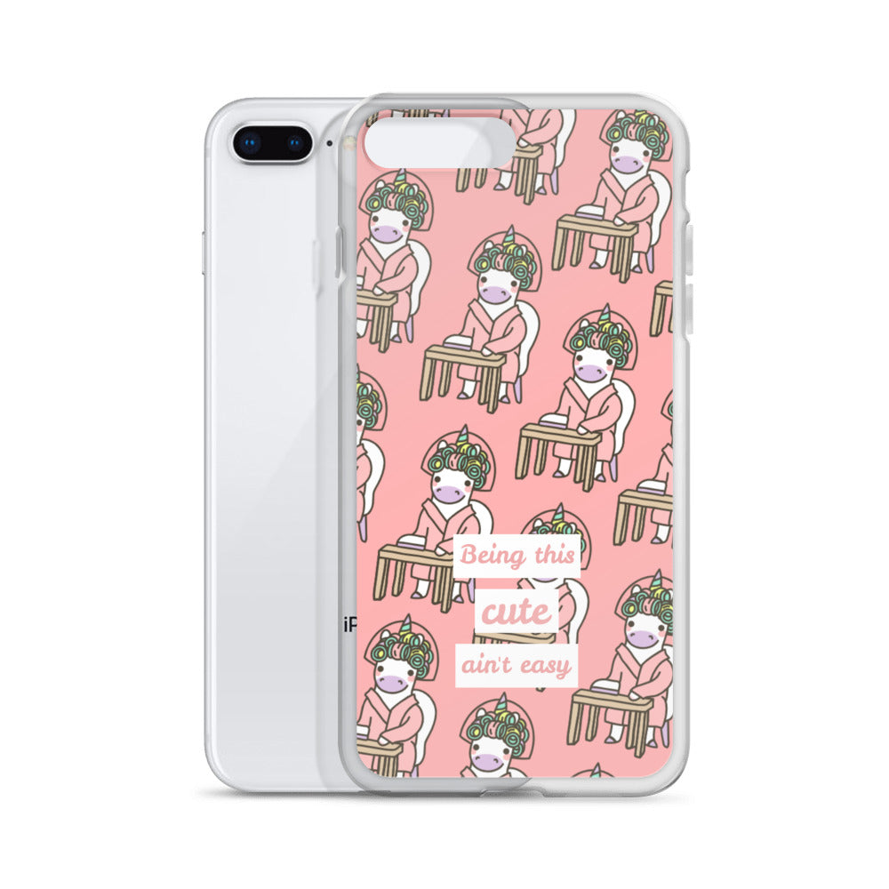 Being This Cute Ain't Easy iPhone Case