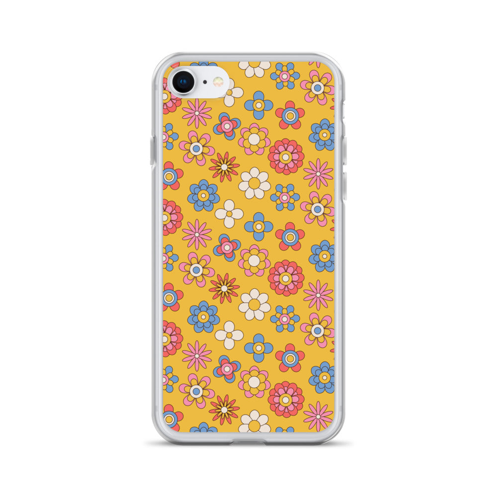 70s Flower Power iPhone Case