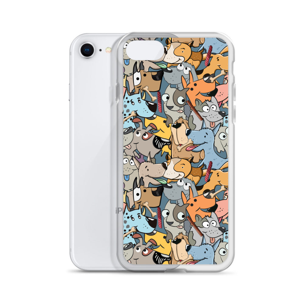 Dog Mashup iPhone Case