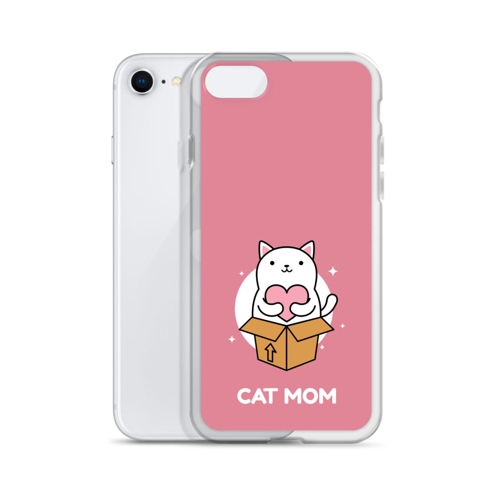 Cat Mom iPhone Case