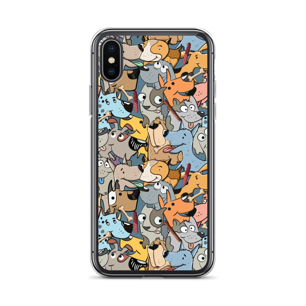 Dog Mashup iPhone Case