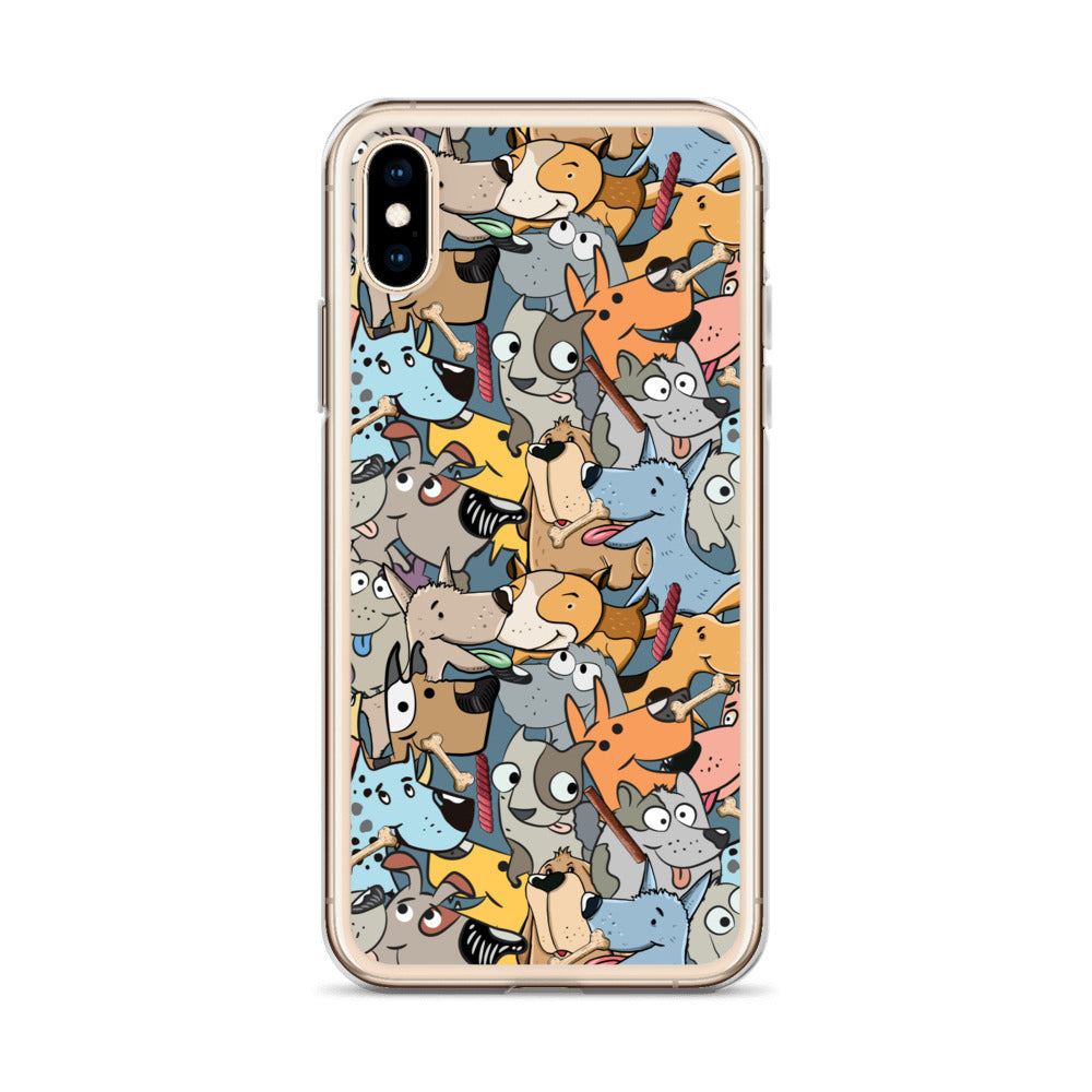 Dog Mashup iPhone Case