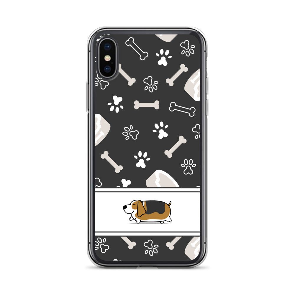 Fat Basset Hound iPhone Case