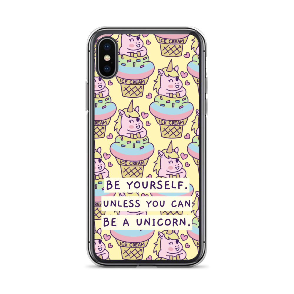 Be a Unicorn iPhone Case