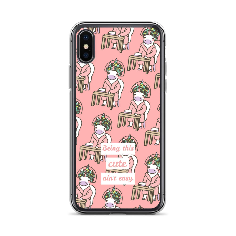 Being This Cute Ain't Easy iPhone Case