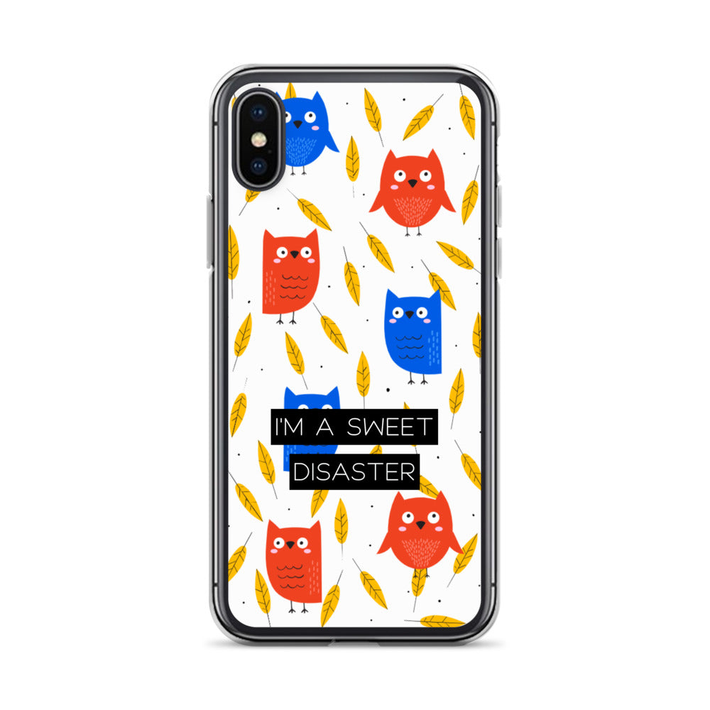 I'm a Sweet Disaster iPhone Case