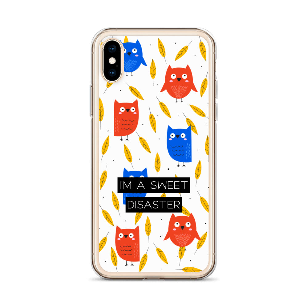 I'm a Sweet Disaster iPhone Case