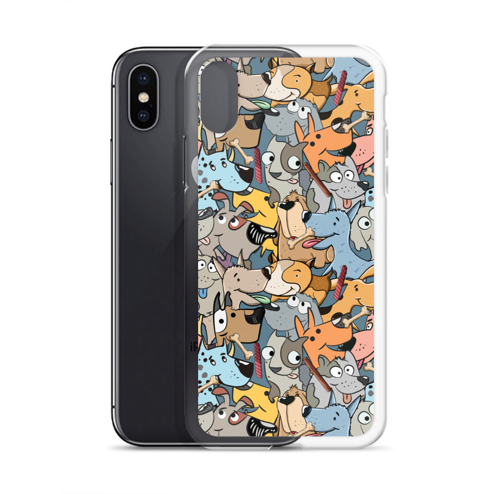 Dog Mashup iPhone Case