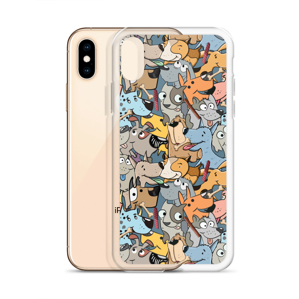 Dog Mashup iPhone Case