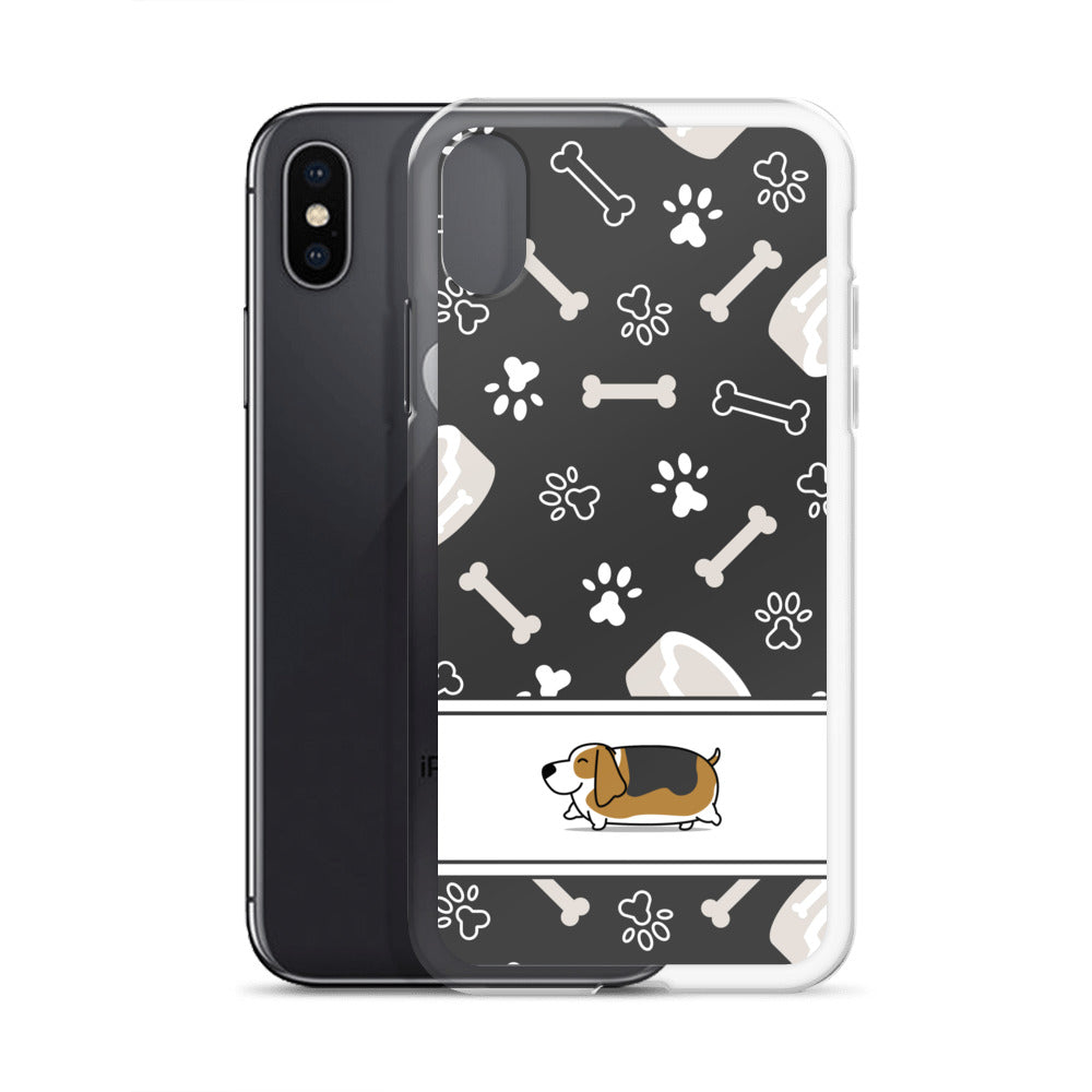 Fat Basset Hound iPhone Case