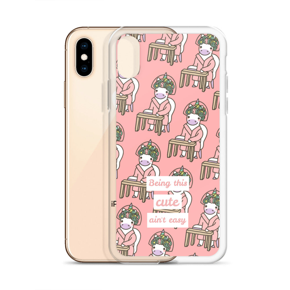 Being This Cute Ain't Easy iPhone Case