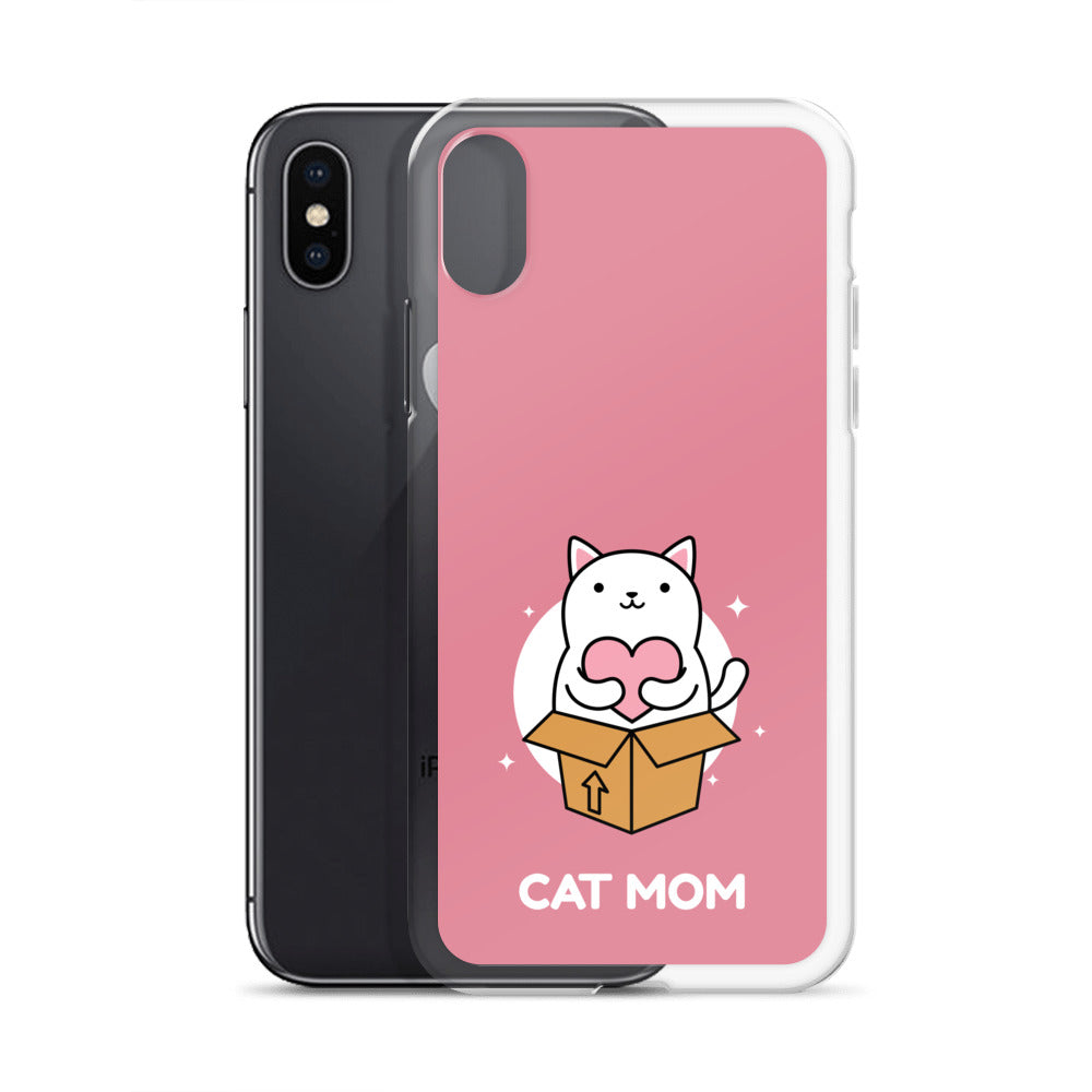 Cat Mom iPhone Case