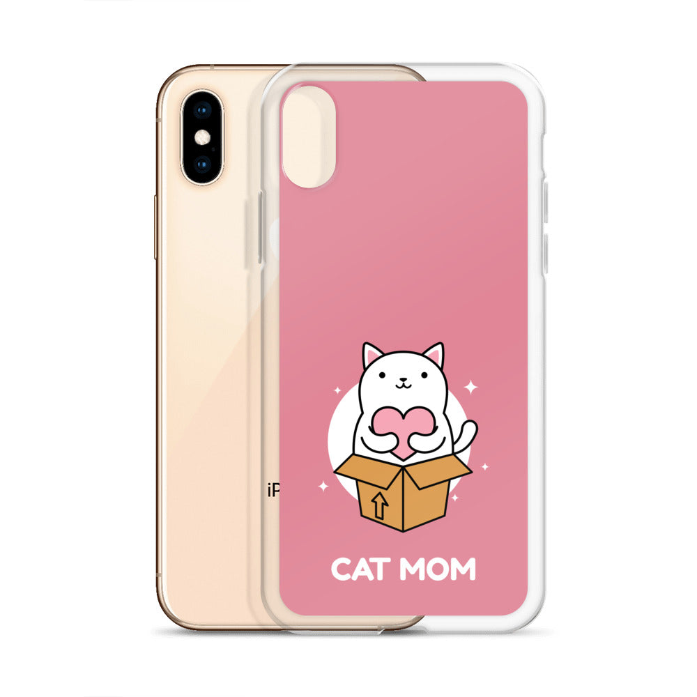 Cat Mom iPhone Case