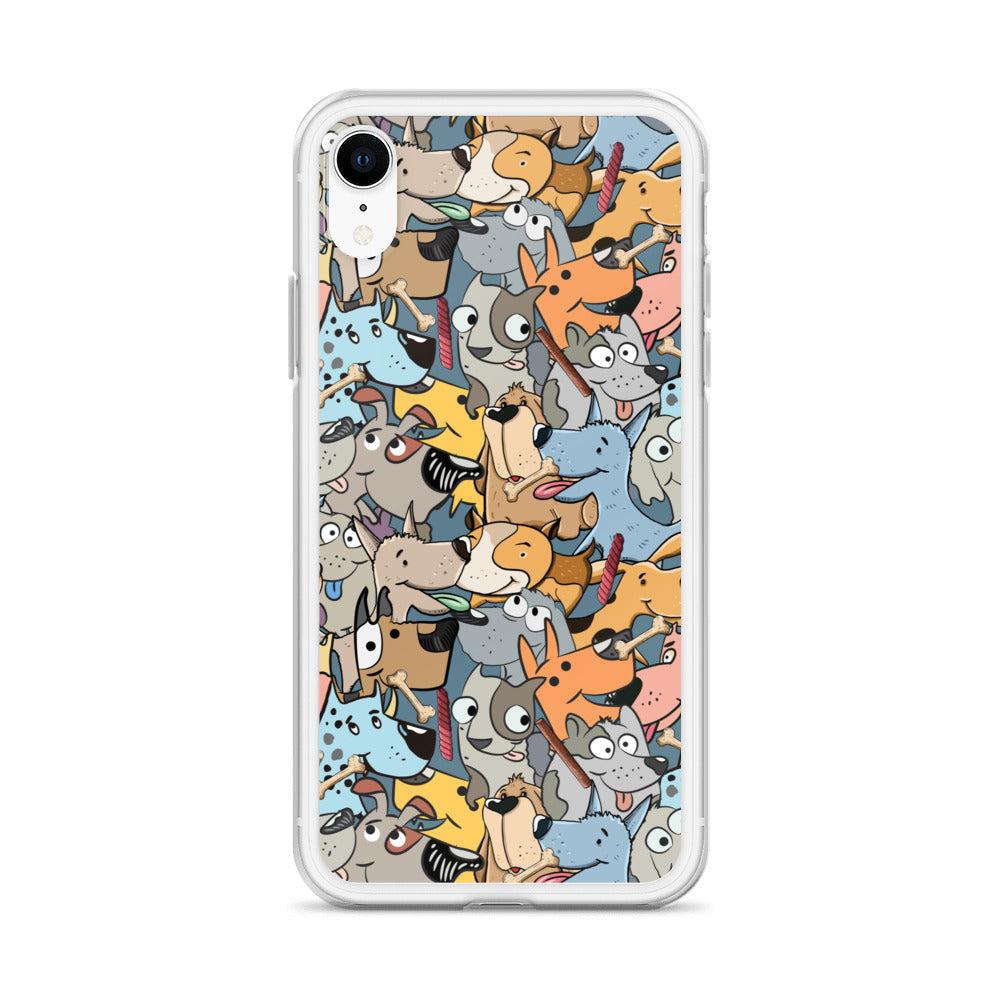 Dog Mashup iPhone Case