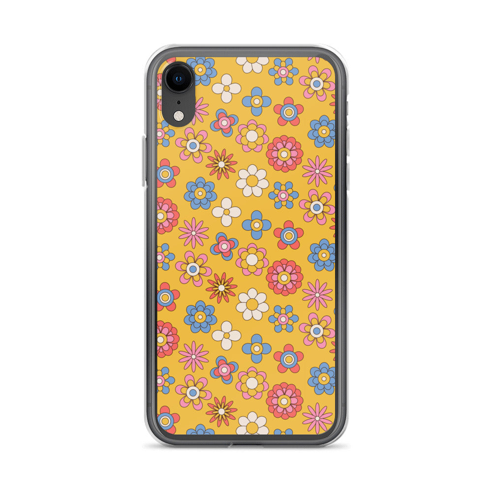 70s Flower Power iPhone Case