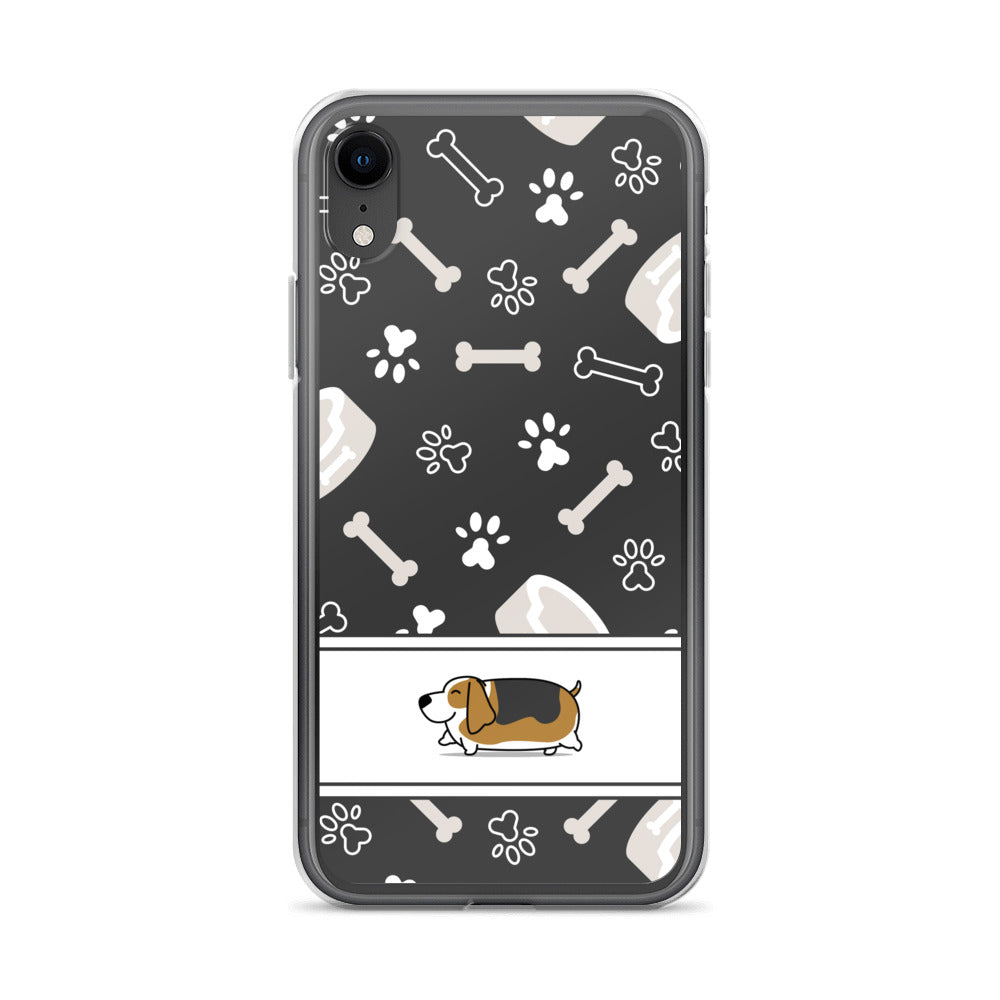 Fat Basset Hound iPhone Case