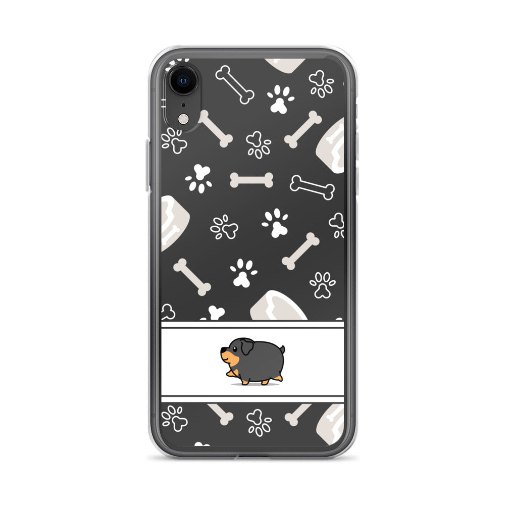 Fat Rottweiler iPhone Case