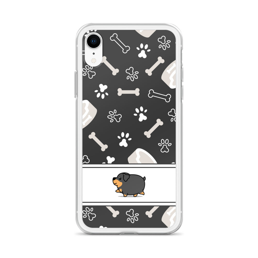 Fat Rottweiler iPhone Case