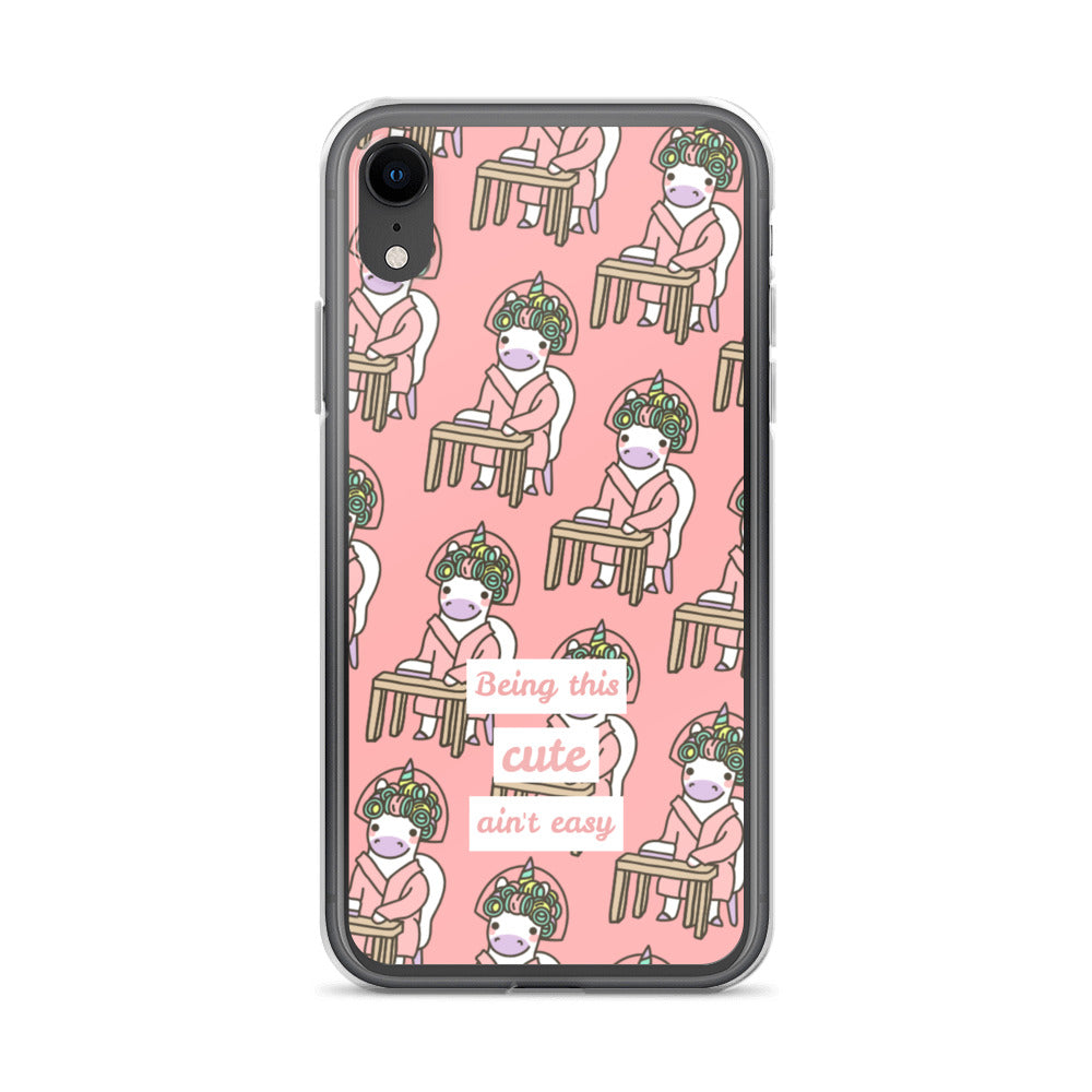 Being This Cute Ain't Easy iPhone Case