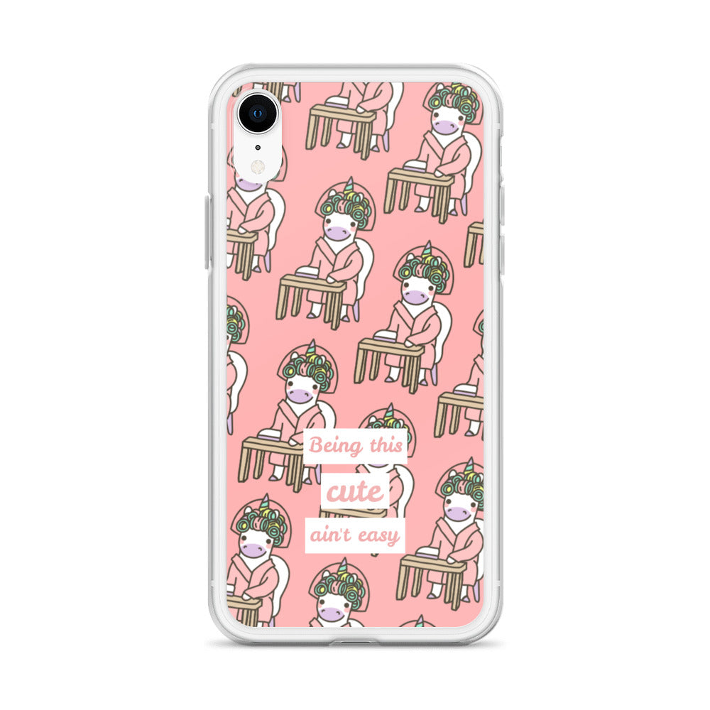 Being This Cute Ain't Easy iPhone Case