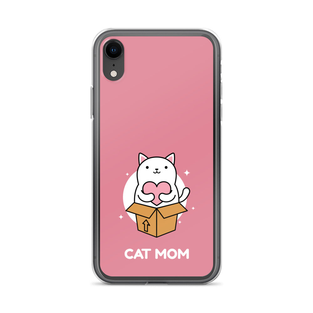 Cat Mom iPhone Case