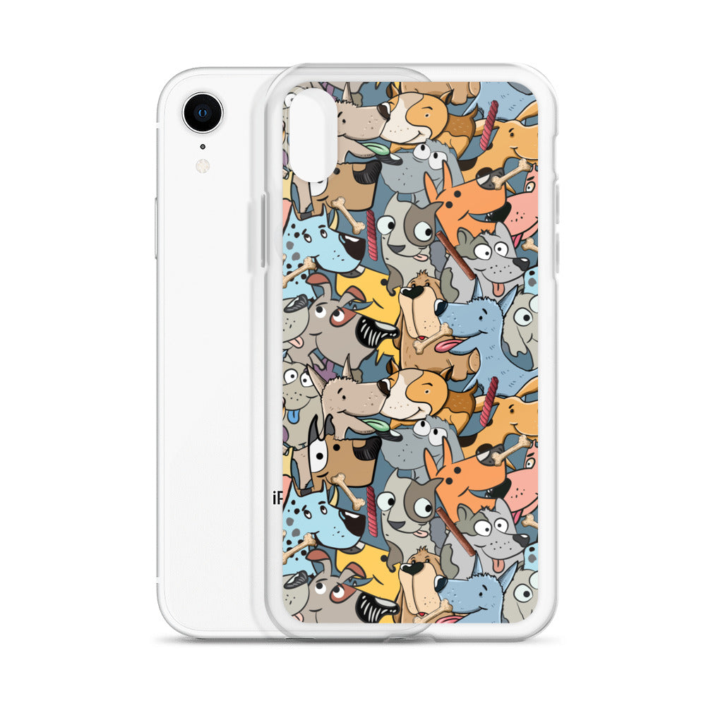 Dog Mashup iPhone Case