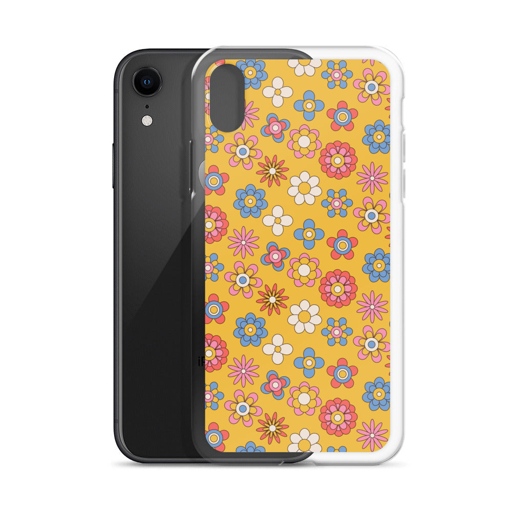 70s Flower Power iPhone Case