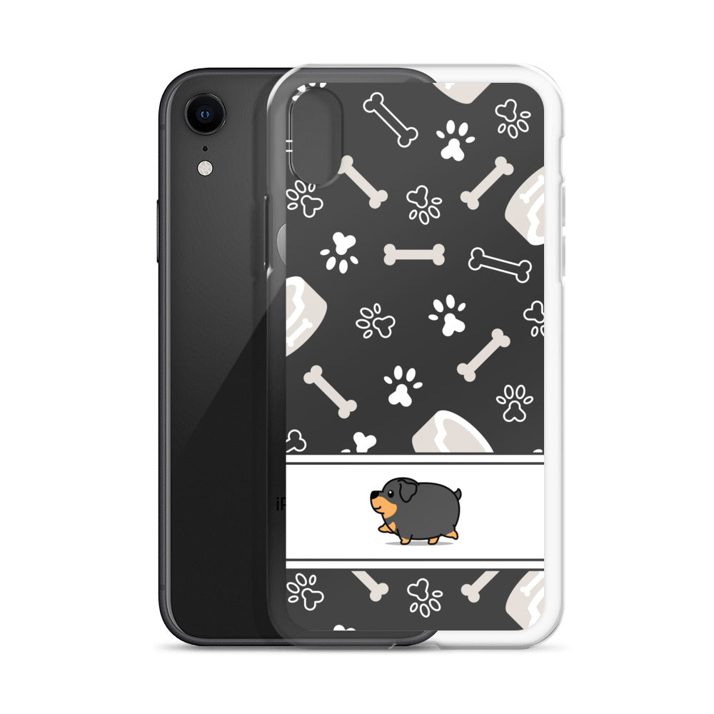 Fat Rottweiler iPhone Case