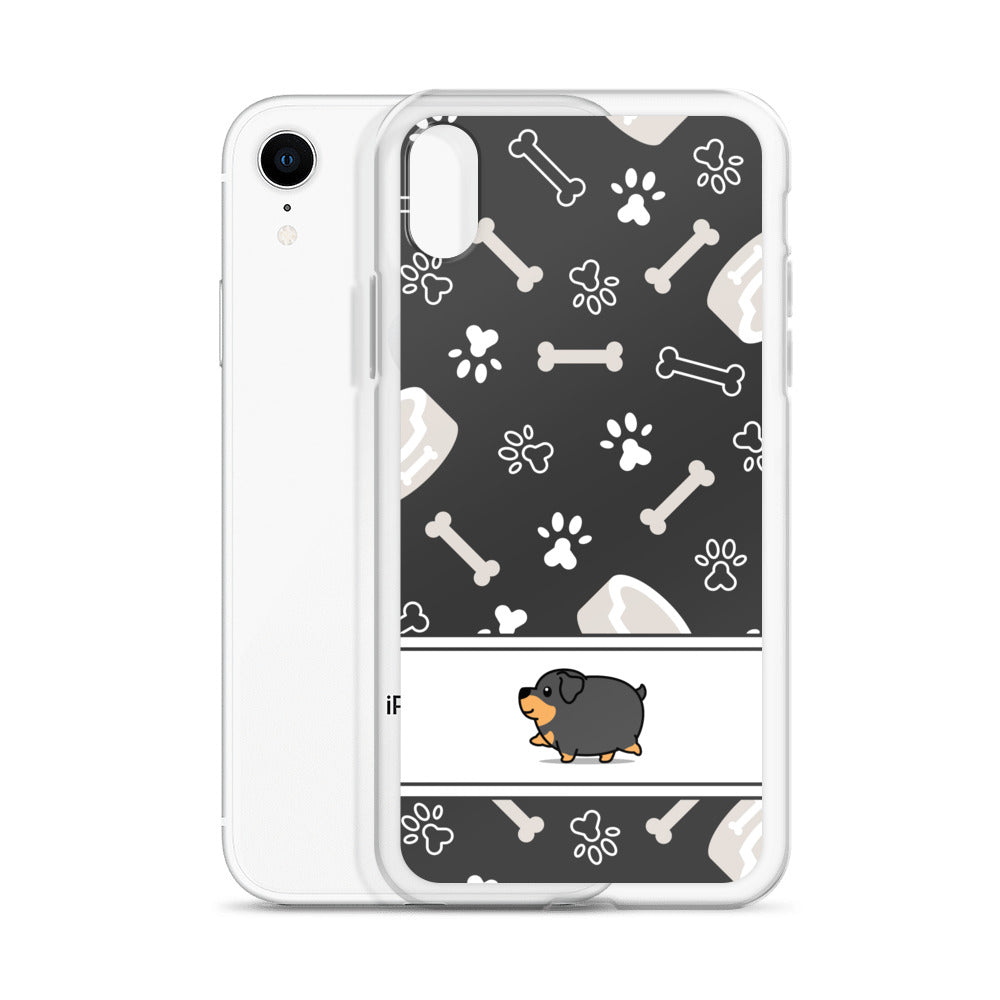 Fat Rottweiler iPhone Case