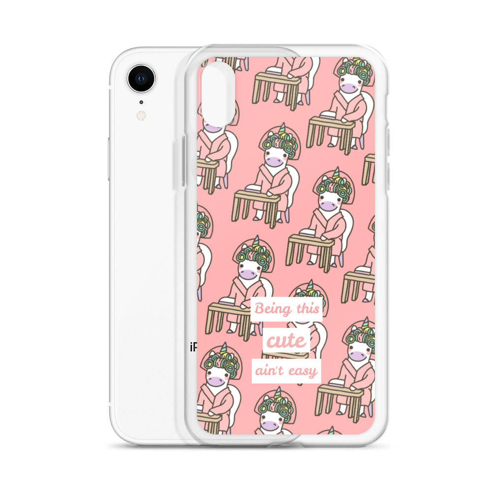 Being This Cute Ain't Easy iPhone Case