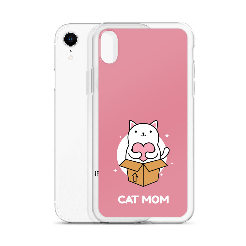 Cat Mom iPhone Case