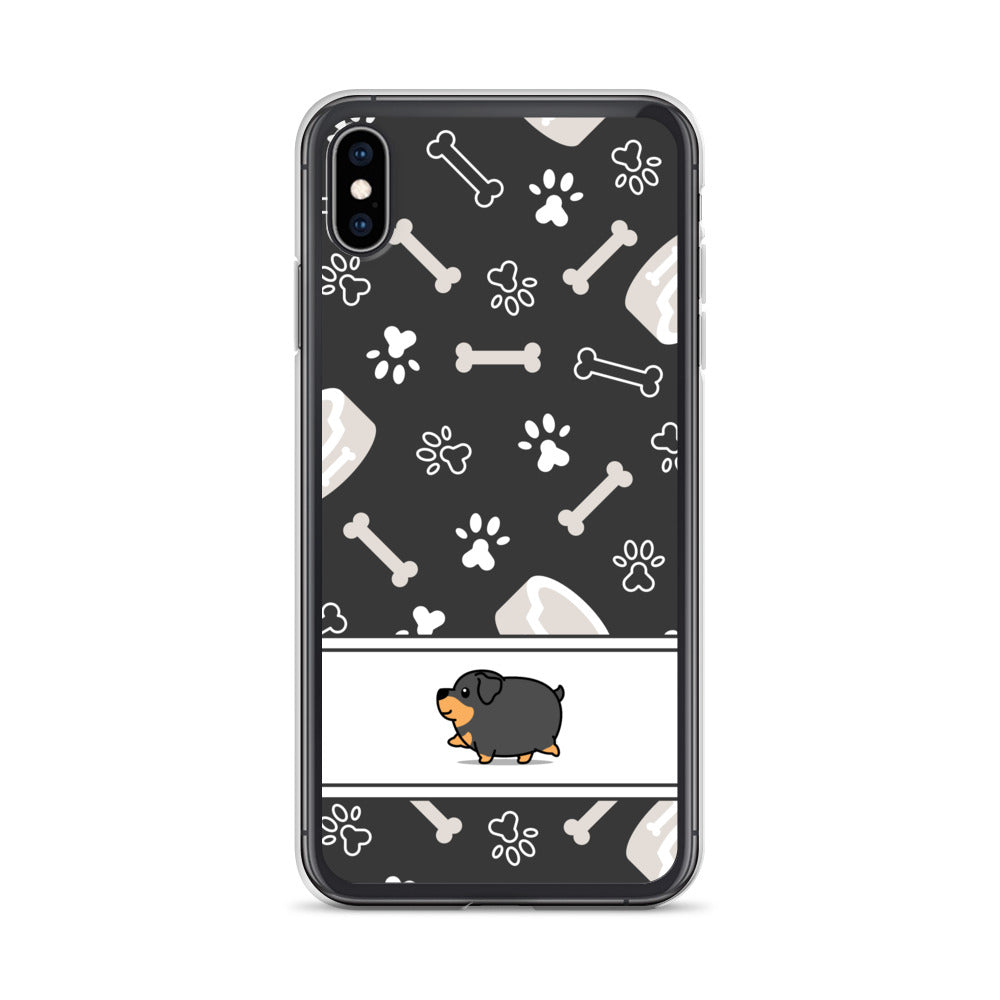 Fat Rottweiler iPhone Case