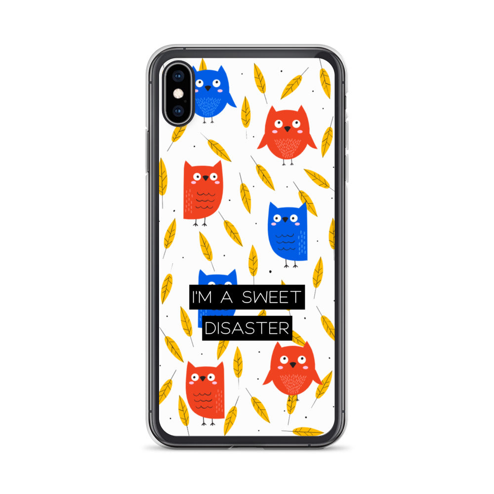 I'm a Sweet Disaster iPhone Case