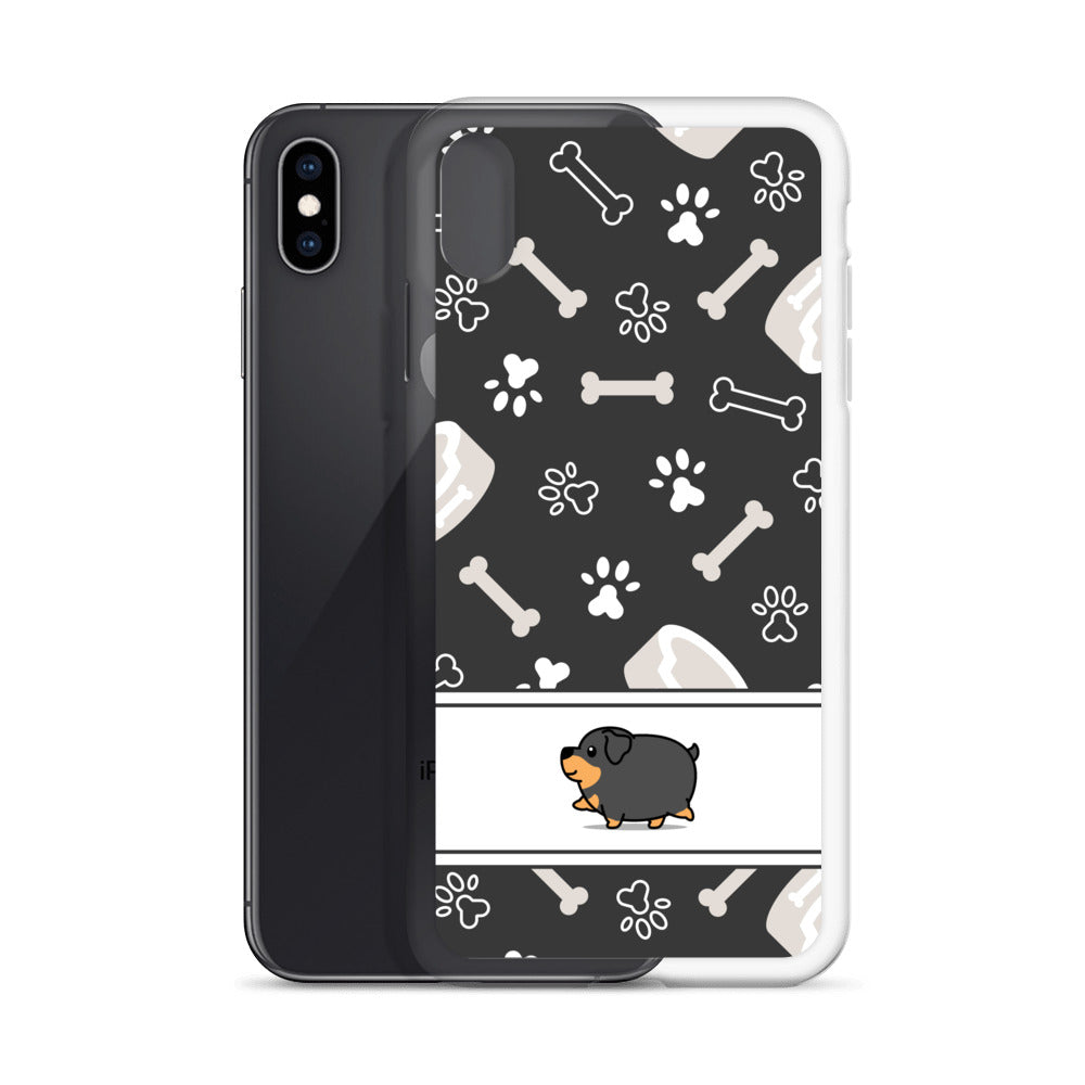 Fat Rottweiler iPhone Case