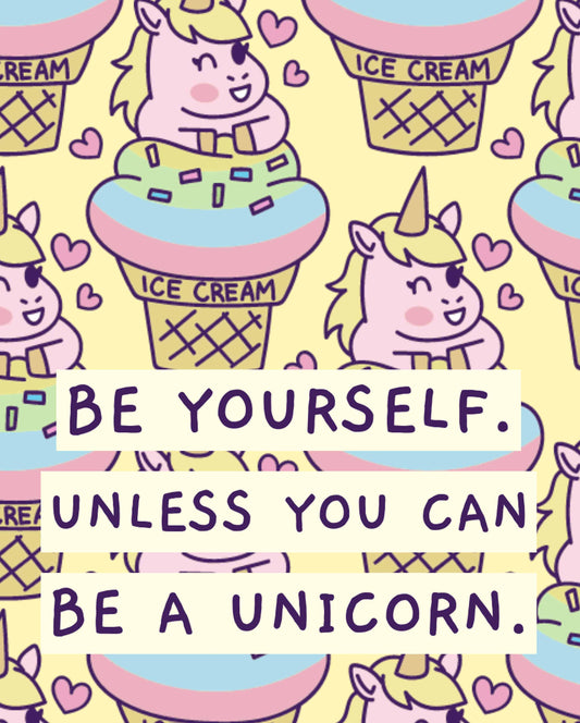 Be a Unicorn iPhone Case