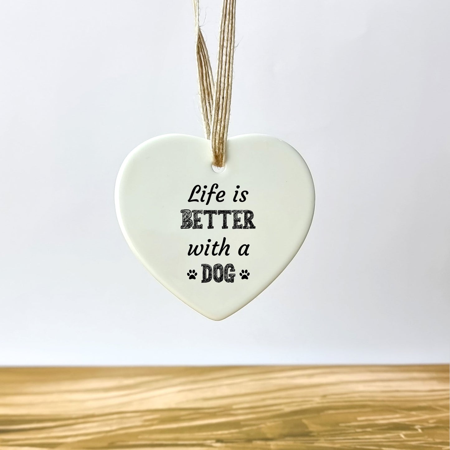 Better with a Dog Ornament - 88 Breeds